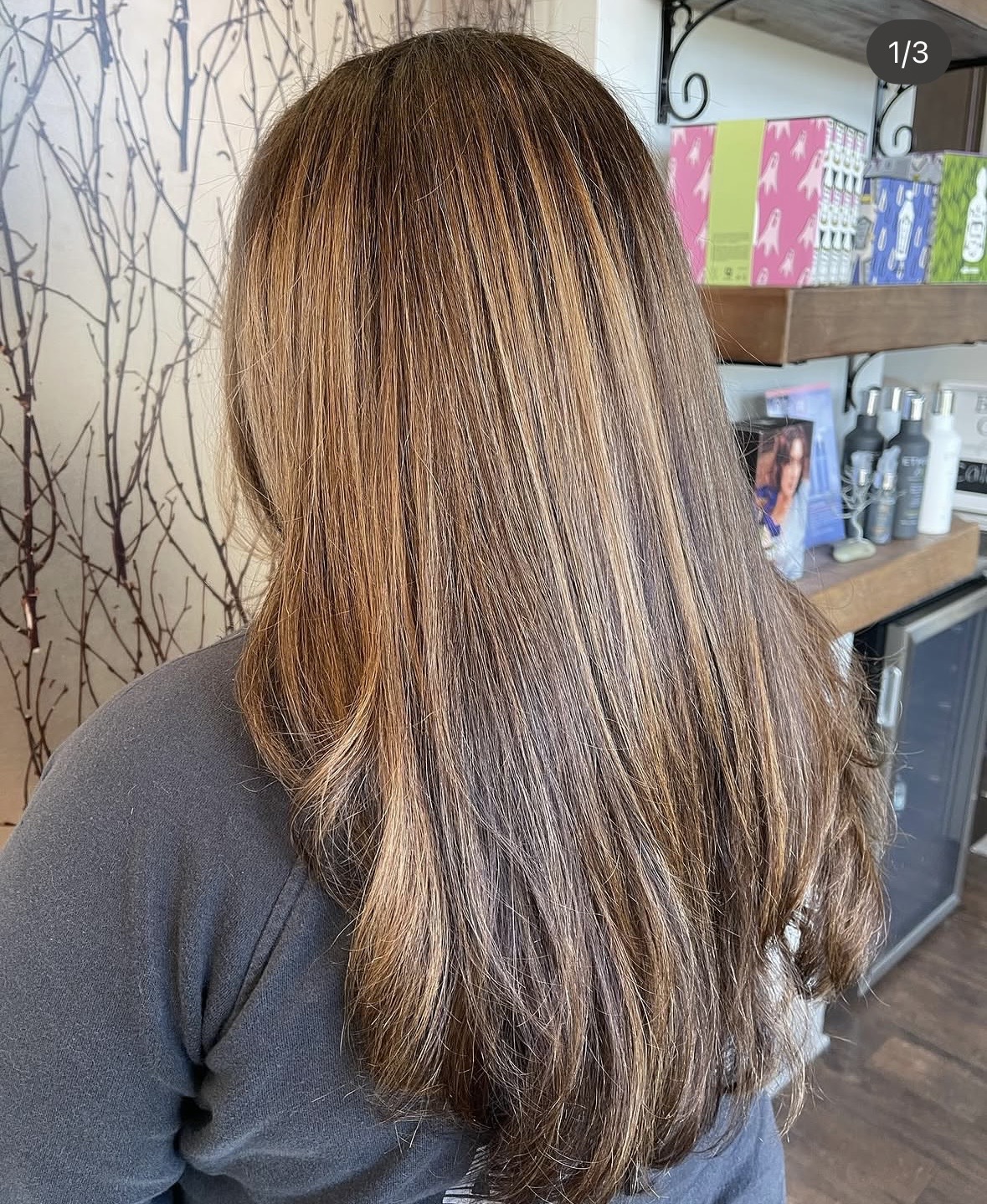 Caramel Face-Framing Layers
